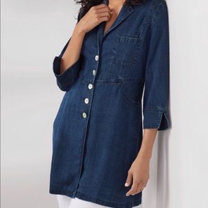 Soft Surroundings Marcie Shirt Tencel Top